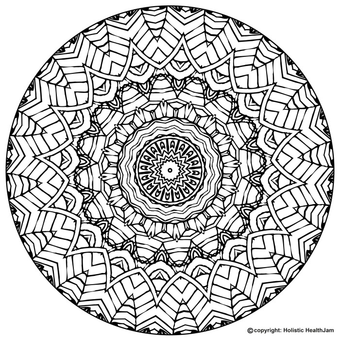 Mandala coloring book kids