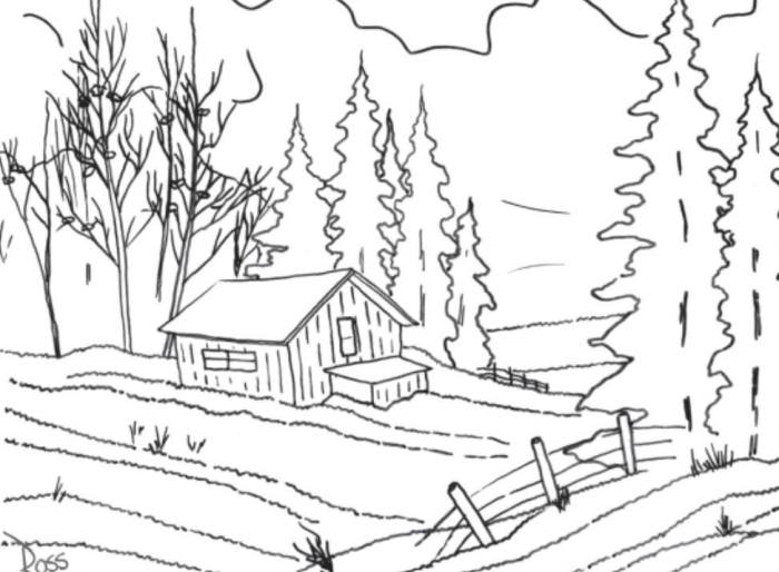 Bob ross coloring book