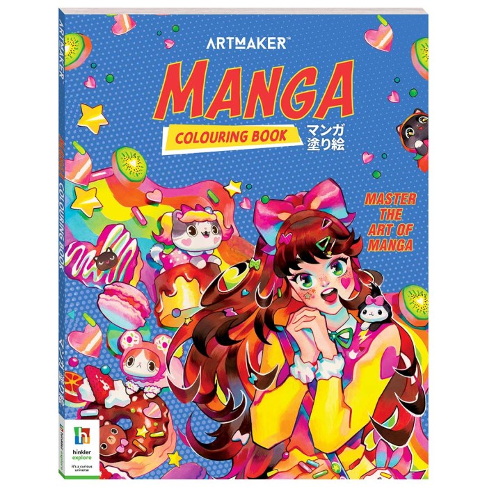 Anime coloring book 1 volume 1