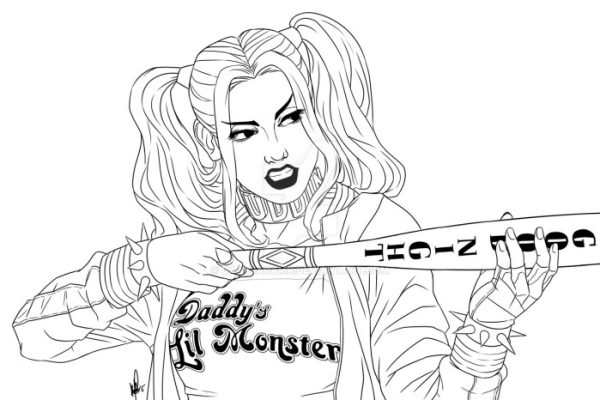 Comic book coloring pages