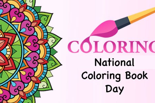 National coloring book day 2024