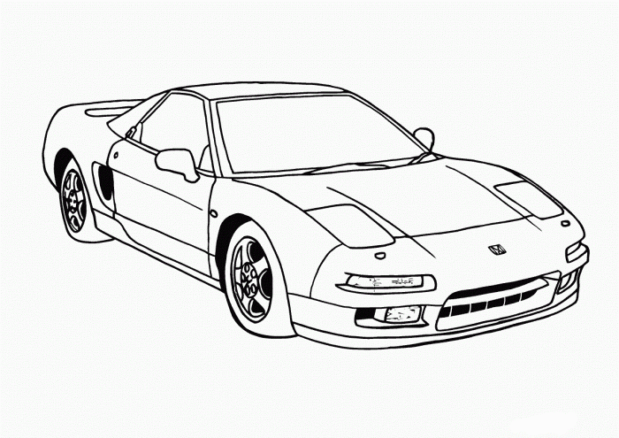 Cars coloring book printable