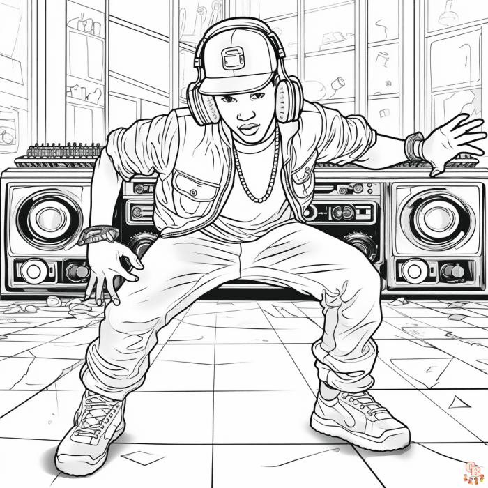 Coloring book hip hop