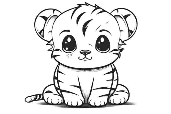 500 baby animal coloring pages