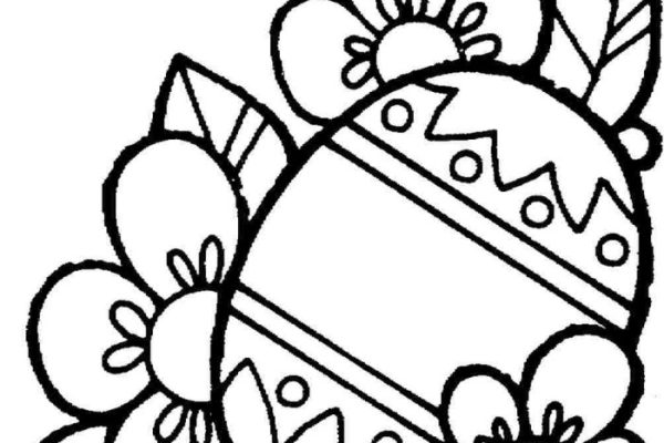 Religious easter coloring book