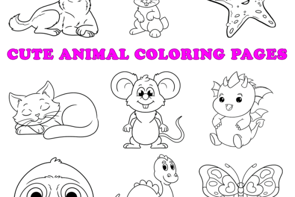 Animal coloring pages colorama