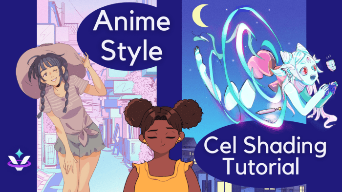 Digital anime coloring tips cell shading