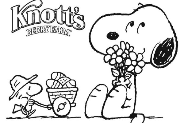 Snoopy christmas coloring book