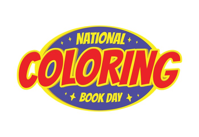 National coloring book day 2024