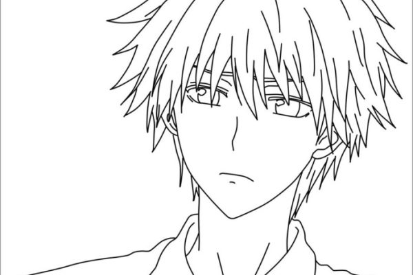 Anime boys coloring pages tumblr