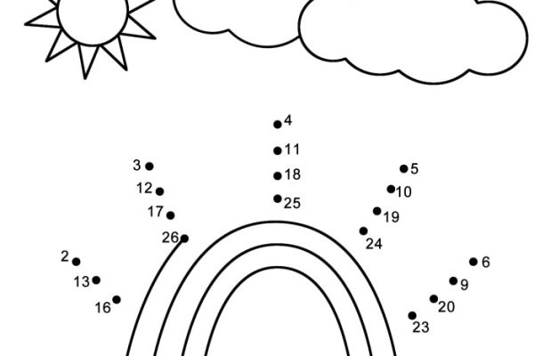 Coloring book where you draw the lines