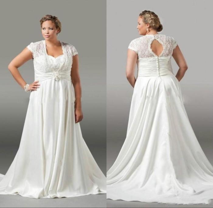 Plus Size High Low Wedding Dresses