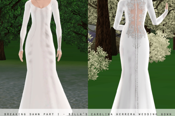 Bella Swans Wedding Dress A Detailed Analysis