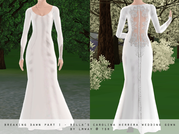 Bella Swans Wedding Dress A Detailed Analysis