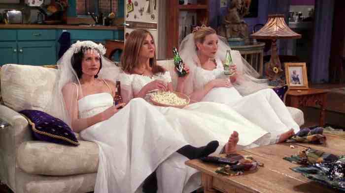 The one with the cheap wedding dress