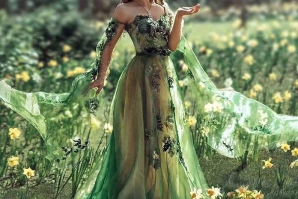 Green Long Dress for Wedding A Style Guide