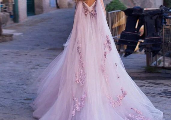 Purple Lace Wedding Dress A Timeless Choice