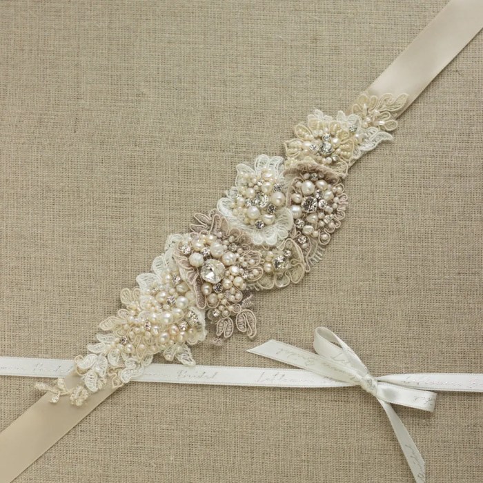 Belts for Wedding Dresses The Perfect Finishing Touch