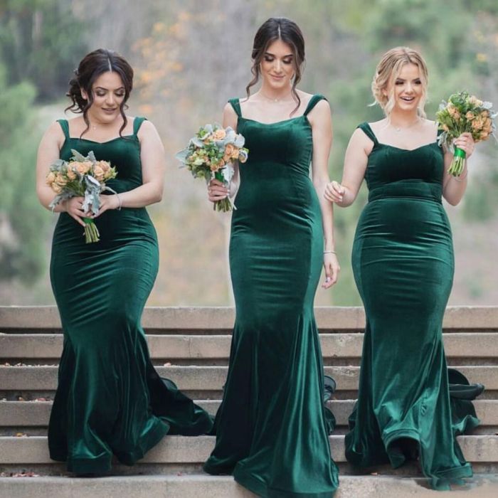 Bridesmaid elegant straps bridesmaids gown sexy sandiegotowingca spaghetti crowd