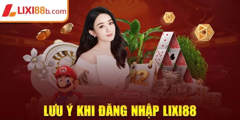 Lưu ý khi đăng nhập 